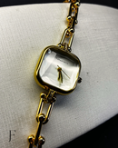 Relógio, TIF, Feminino, Dourado/Prata, Azul Tiffany