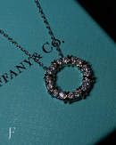 Colar, TIF, Feminino, Ródio Branco, Riviera